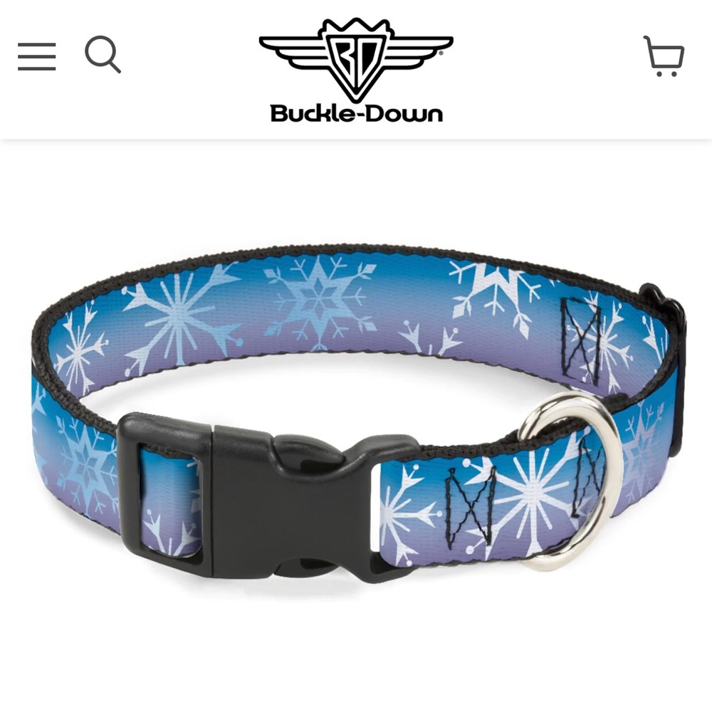 2/$20 NEW DISNEY Frozen II Dog Pet Collar Adjustable LARGE 15” - 26” Neck Size